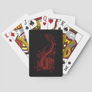 Red Dragon Glaurung Playing Cards