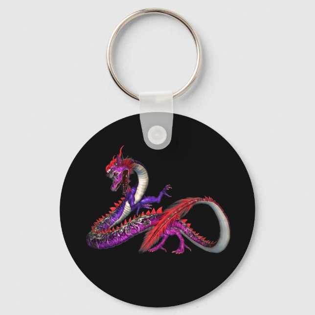 red dragon key ring (Front)