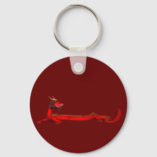 Red Dragon Key Ring