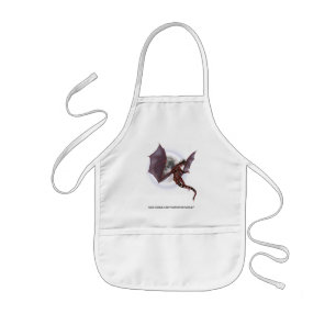 Red Dragon Kids Apron