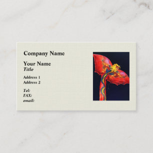 Red Dragon Kite Business Card