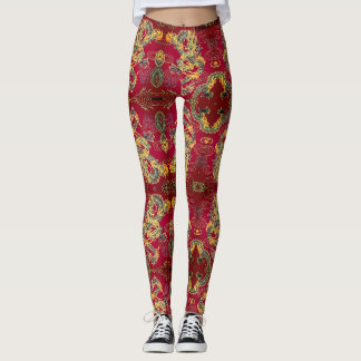 Red Dragon Leggings