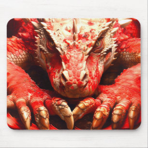 Red Dragon Mouse Pad