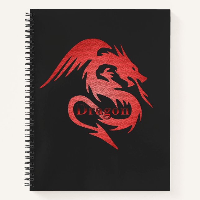 Red Dragon Notebook (Front)