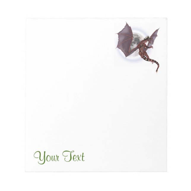Red Dragon Notepad (Front)