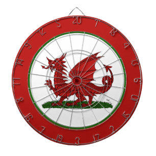 Red Dragon of Wales Dartboard