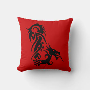 Red Dragon Pillow Customisable