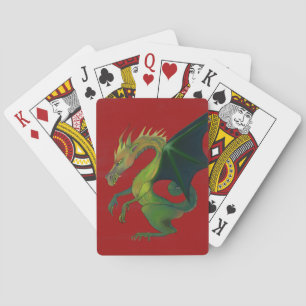 Red Dragon Playing Cards