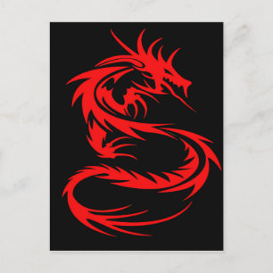 Red Dragon Postcard