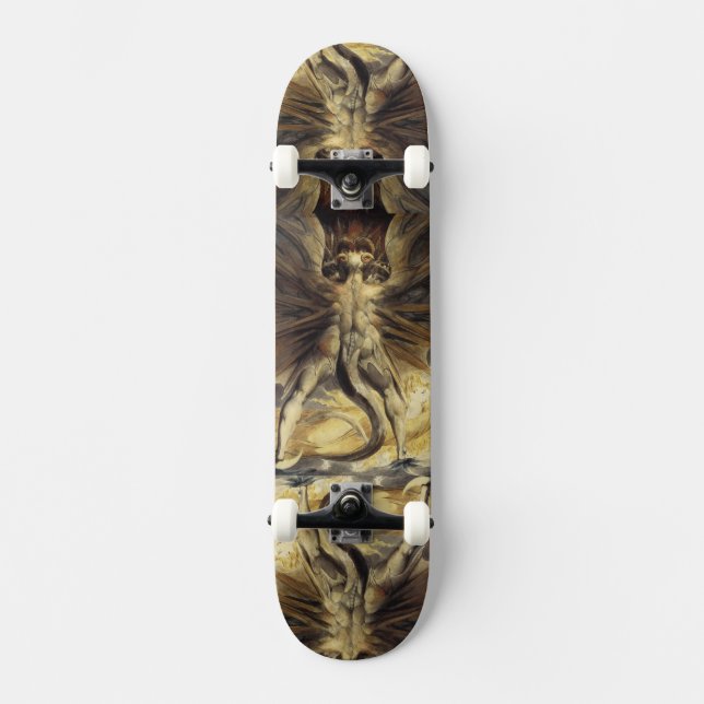 Red Dragon skateboard (Front)