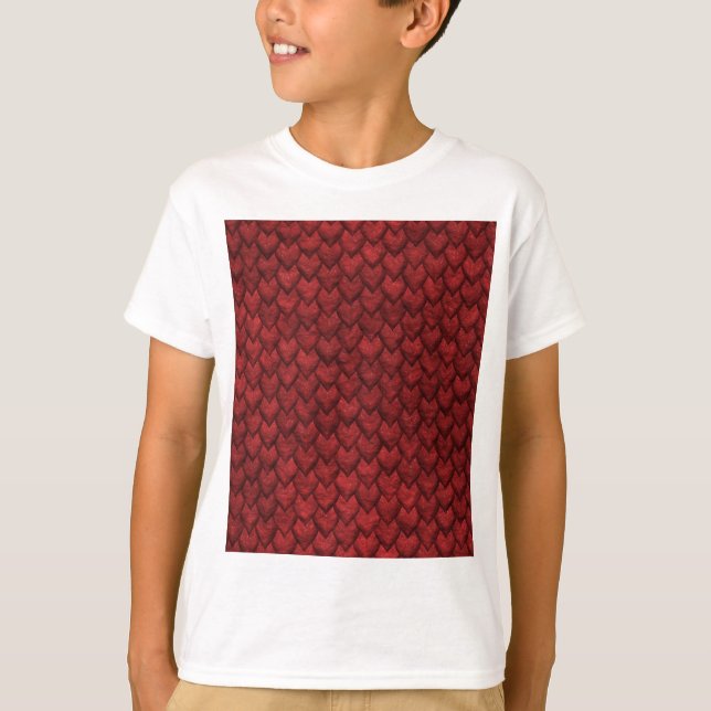 Red Dragon Skin T-Shirt (Front)