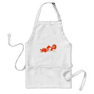 Red dragon standard apron