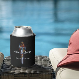 Red Dragon Sword Can Cooler