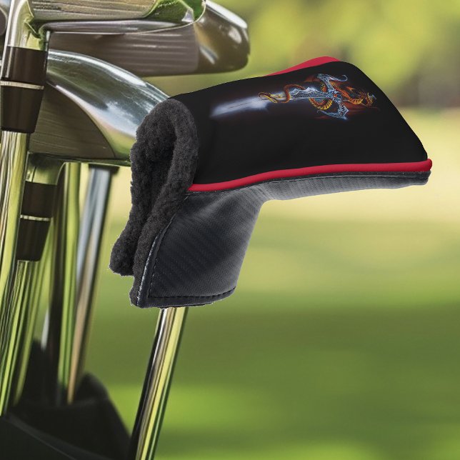 Red Dragon Sword Fantasy Golf Head Cover (Creator Uploaded)