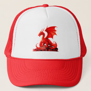 RED DRAGON TRUCKER HAT