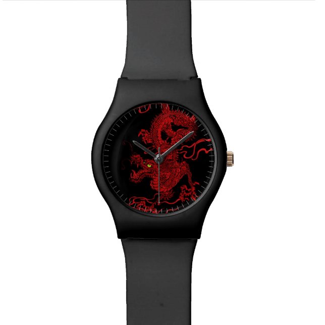 Red Dragon Watch (Close Up)