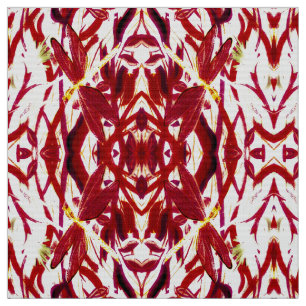 Red Dragonfly Fabric