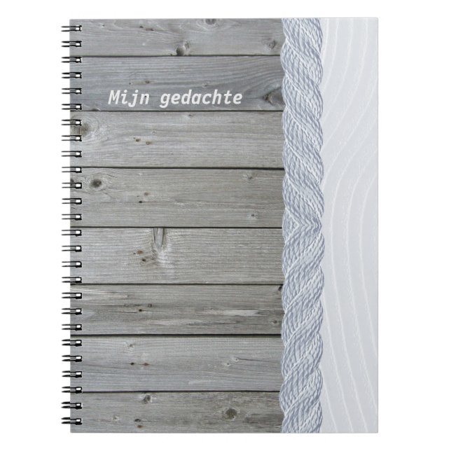 Red Dream Spiral Notebook (Front)