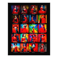 Red Dress Black Cat Art Movements