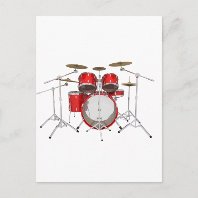 Red Drum Kit: Postcard (Front)