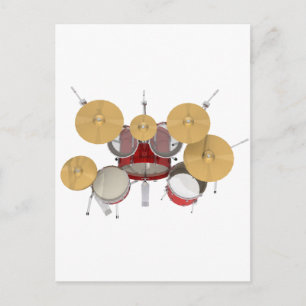 Red Drum Kit: Postcard