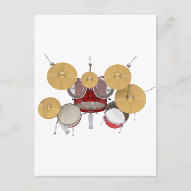 Red Drum Kit: Postcard (Front)