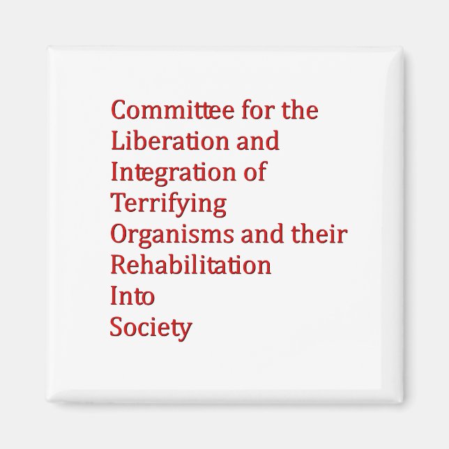 Red Dwarf Magnet (Front)