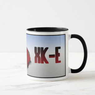 Red E Type Roadster Mug