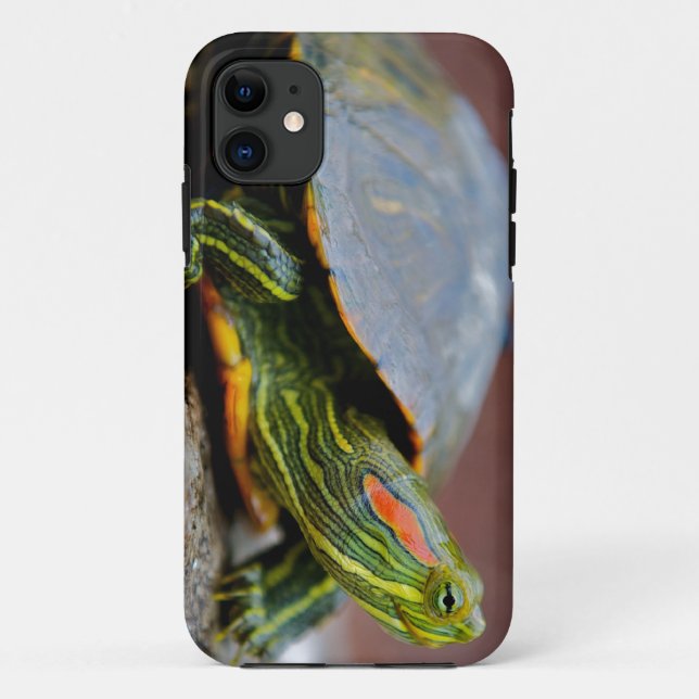 Red-eared Slider Side View Case-Mate iPhone Case (Back)