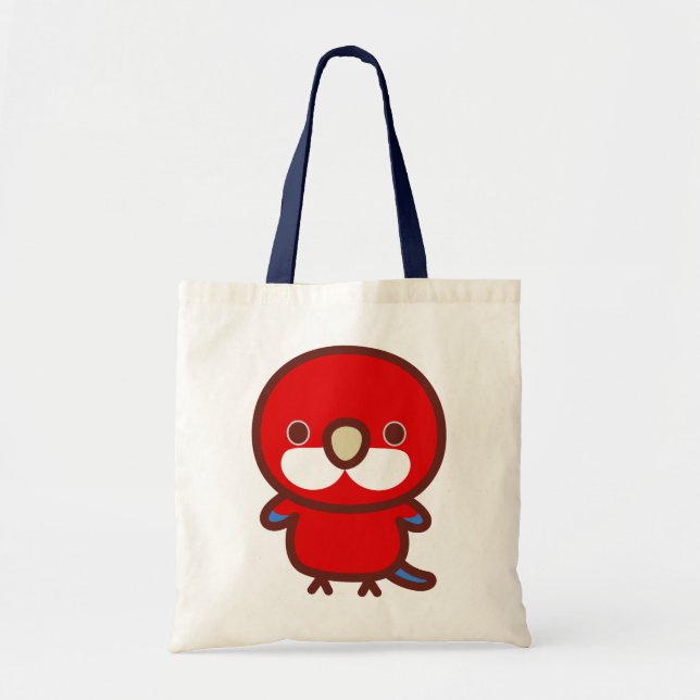 Red Eastern rosella Tote Bag (Front)