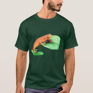 Red Eft Orange Salamander Nature T-Shirt