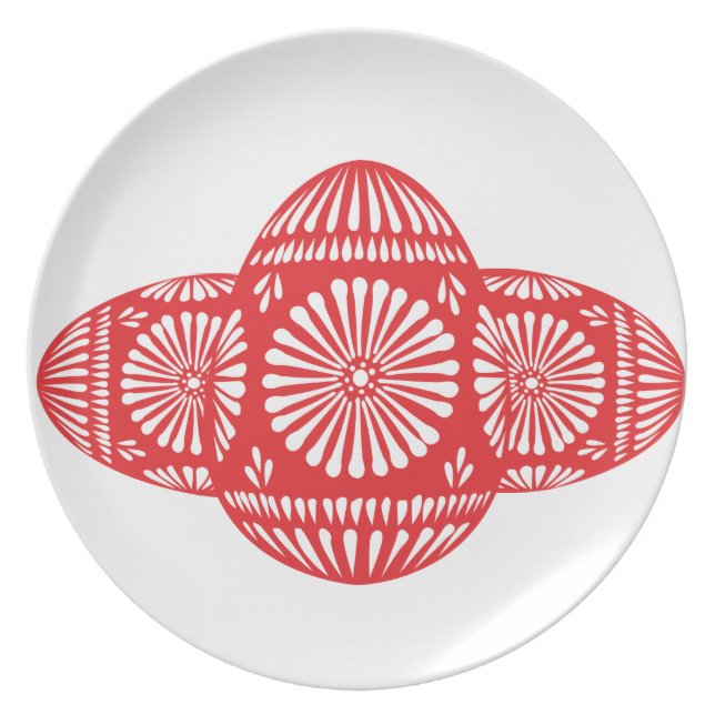 RED EGGS Plate (Front)