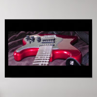 Red Electric Guitar