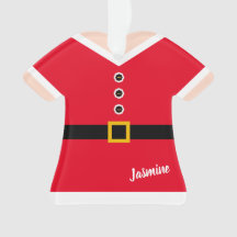 Red Elf Suit Personalised Christmas