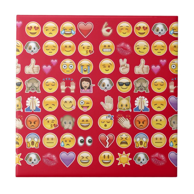 red emoji tile (Front)