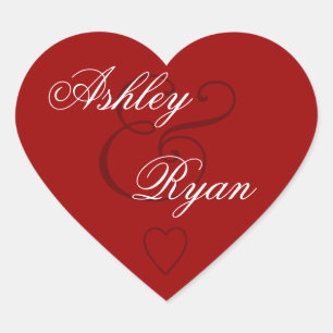 Red Envelope Seal Wedding