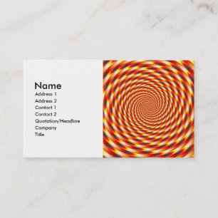 Red Eye - Fractal Business Card