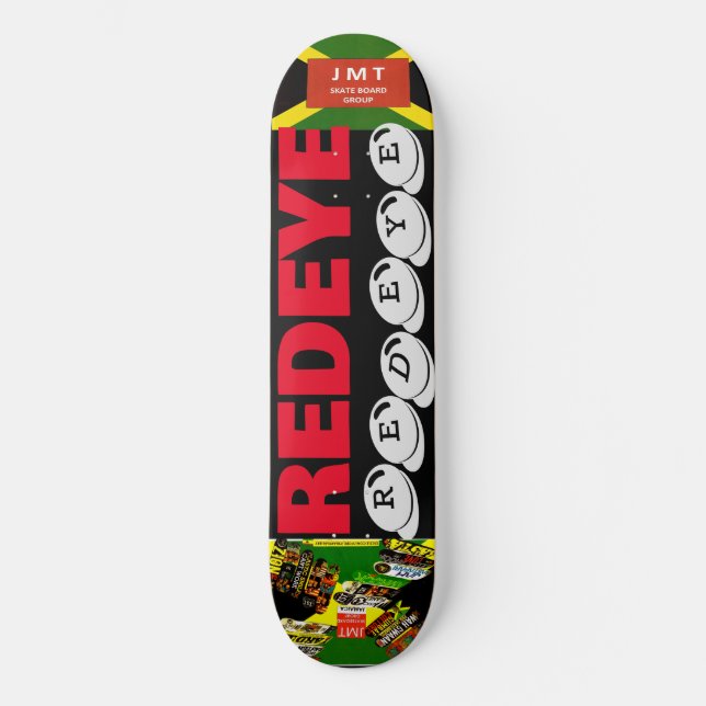 RED EYE   JMT 8 1/4" Skateboard Deck (Front)