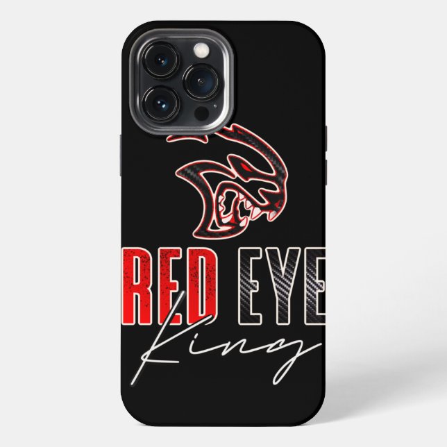 Red Eye King iPhone Case (Back)