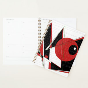 Red Eye Watching Planner
