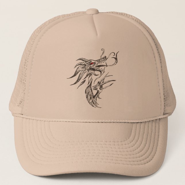 Red-Eyed Dragon Trucker Hat (Front)