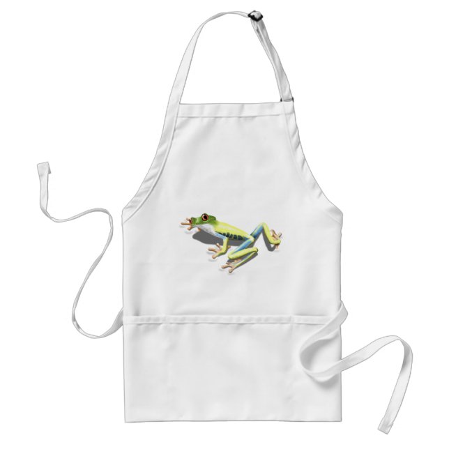 Red Eyed Frog Standard Apron (Front)