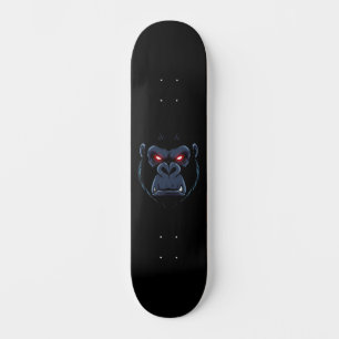 Red-eyed gorilla skateboard