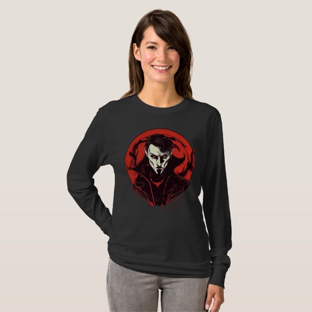 Red-Eyed Horror T-Shirt (Front Full)