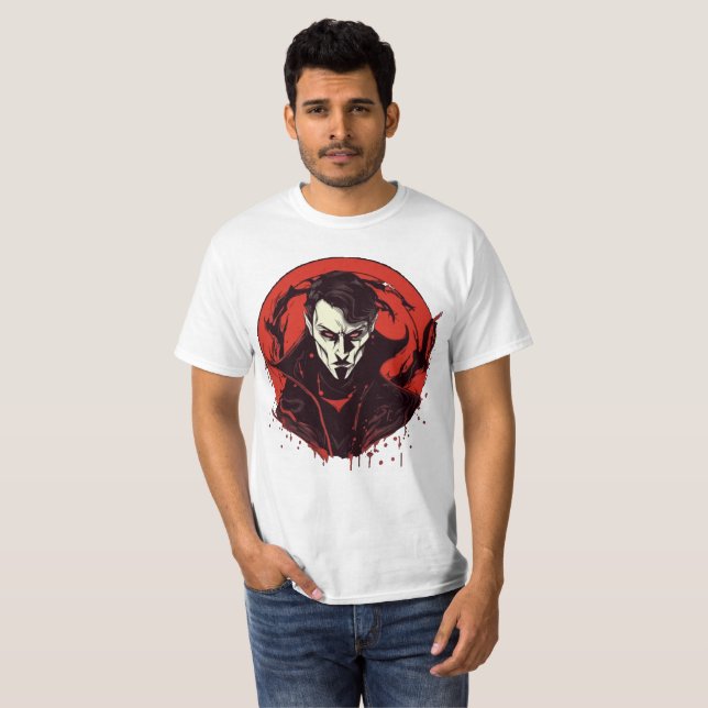 Red-Eyed Horror T-Shirt (Front Full)