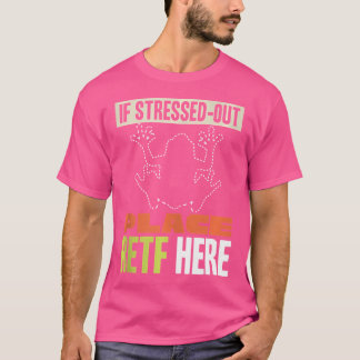 Red Eyed Tree Frog Amphibians Place Retf Here T-Shirt