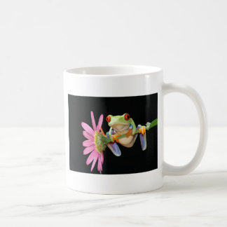 red eyed tree frog coffee mug