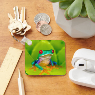 Red-eyed tree frog, Costa Rica Key Ring