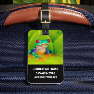 Red-eyed tree frog, Costa Rica Luggage Tag