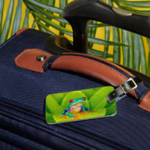Red-eyed tree frog, Costa Rica Luggage Tag